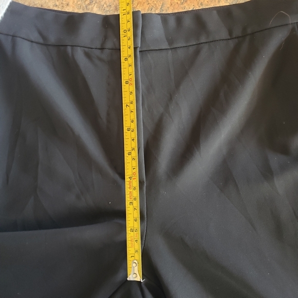 Maxmara pegno vanadio high rise pants black trousers US 8 - Picture 9 of 11